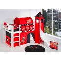 Cama alta infantil Cars