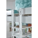 Estanterías cama alta
