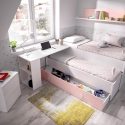 cama compacta con nido y cajon