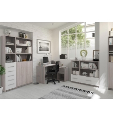 escritorio en angulo