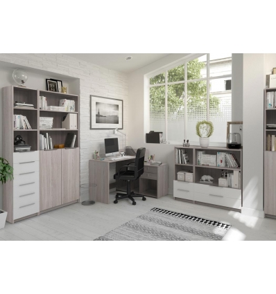 escritorio en angulo