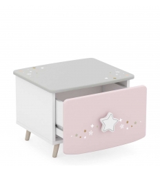 MESITA DE NOCHE INFANTIL COSMOS