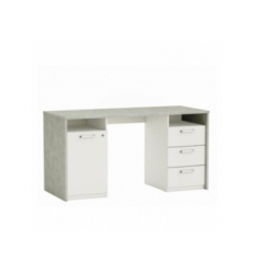 Escritorio Juvenil Con Cajones Y Estante