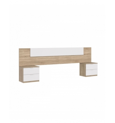 Cabezal Con Mesitas De Noche