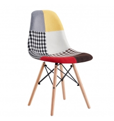 Silla nórdica patchwork