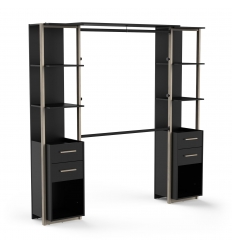 VESTIDOR  CON CAJONES ESTILO INDUSTRIAL EBAN