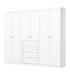 ARMARIO VESTIDOR 6 PUERTAS TILIUM