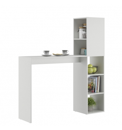 MESA ALTA CON ESTANTES CLEVER