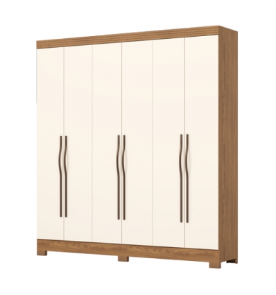 ARMARIO 6 PUERTAS BICOLOR WILSOR